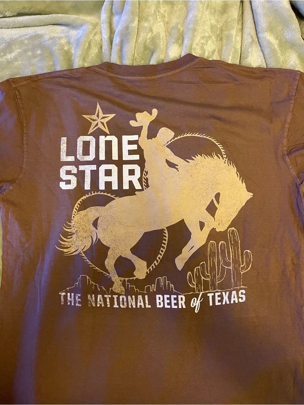 Lone Star Brown Short Sleeve Graphic Tee